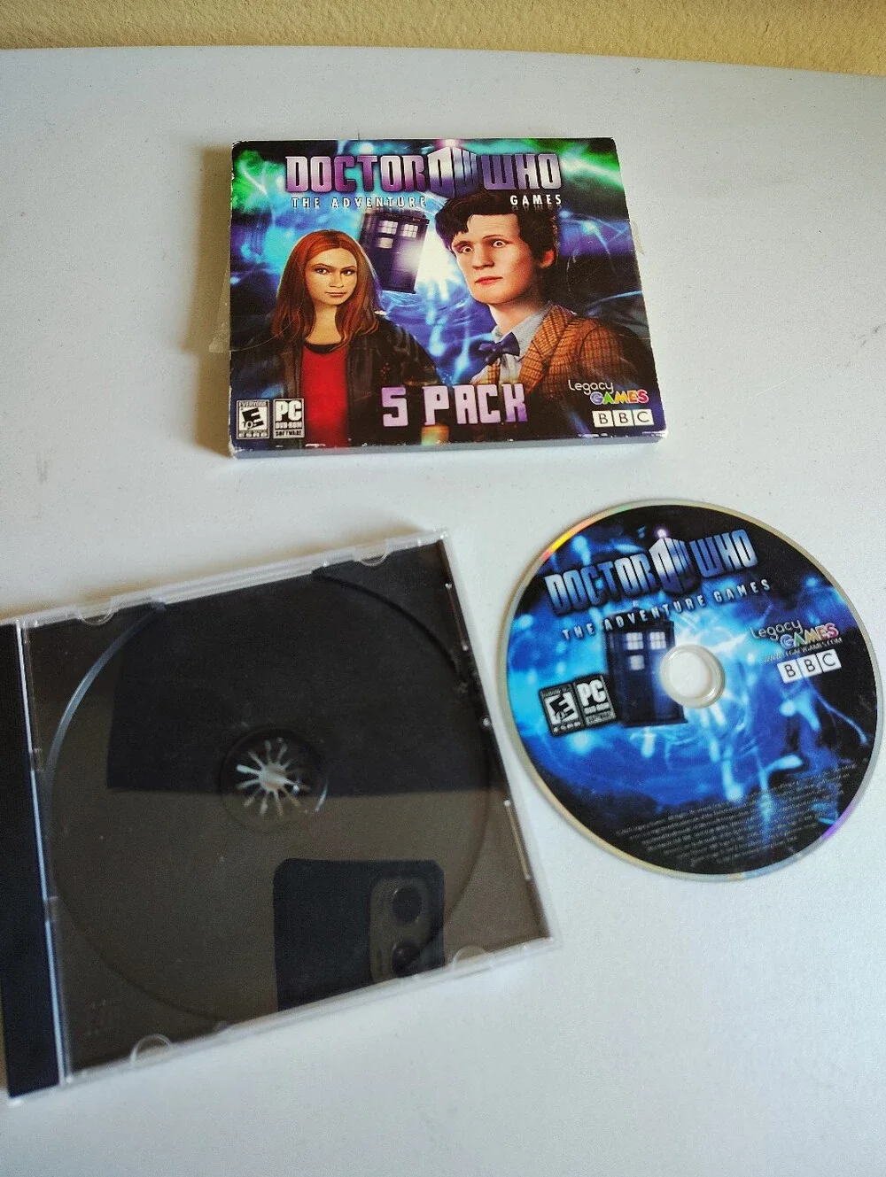 Doctor Who The Adventure Games 5 Pack PC DVD-ROM BBC Legacy Games Used